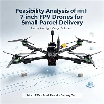The possibility of 7-inch drone delivery The possibility of 7-inch drone delivery