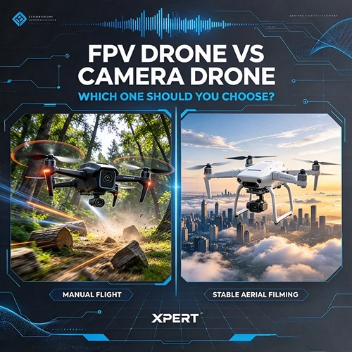 FPV Drone vs. Camera Drone: What's the Difference?