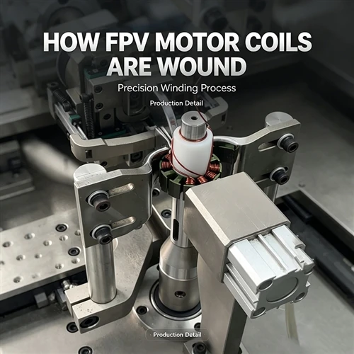 Production Details: How We Wind Coils For FPV Drone Motors